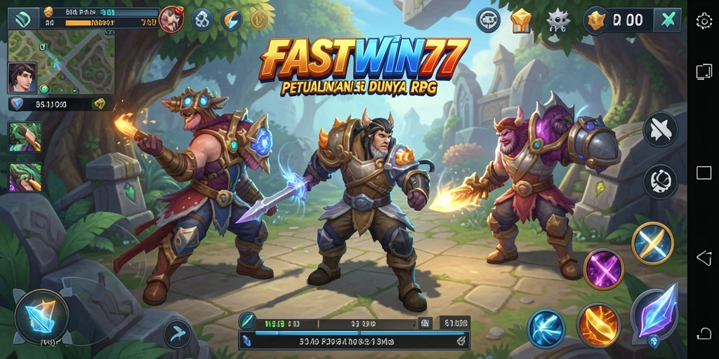 Tangkapan layar FASTWIN77 menunjukkan aksi mendebarkan dalam gameplay RPG.
