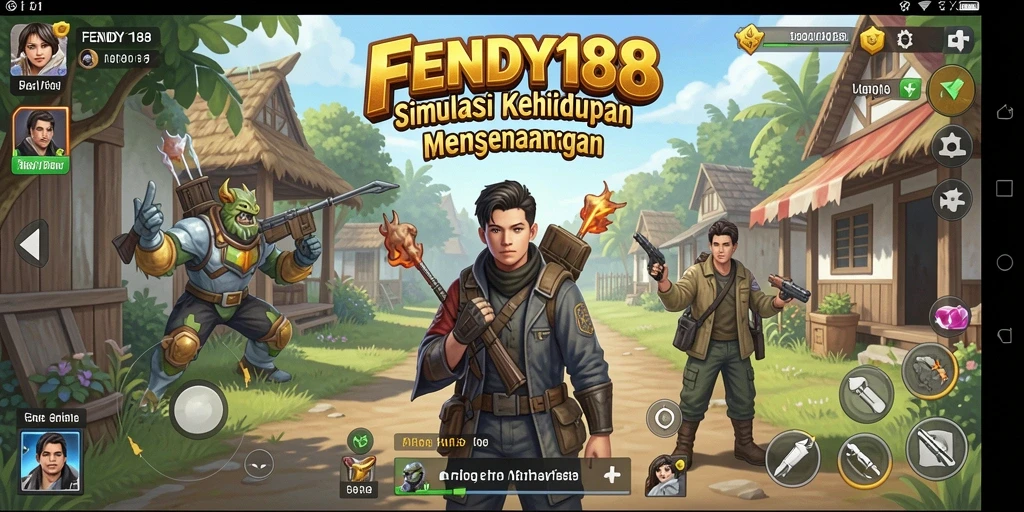 Tangkapan layar FENDY188 menampilkan dunia simulasi yang kaya dan beragam.