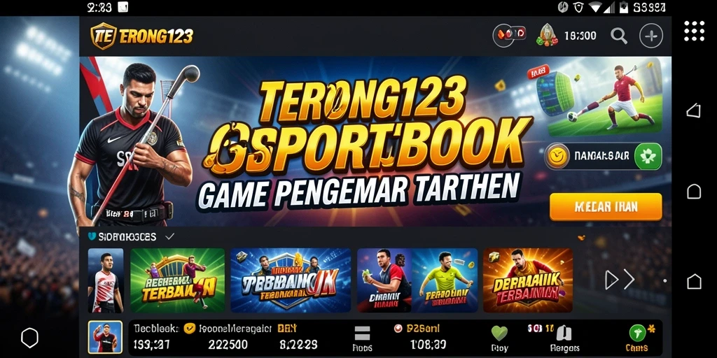 Screenshot gameplay TERONG123 yang menampilkan antarmuka taruhan yang menarik.